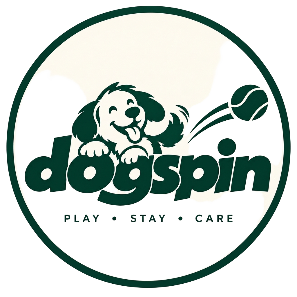 Sello circular oficial DOGSPIN